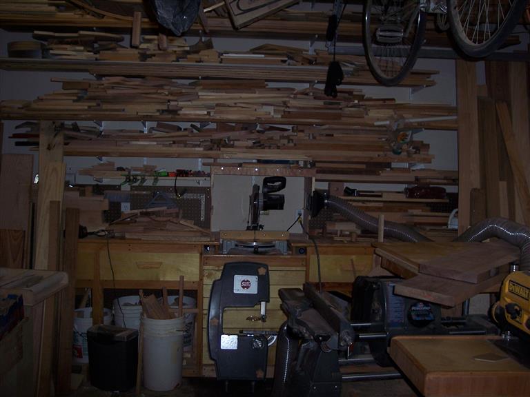 MiterSaw & WoodStorage