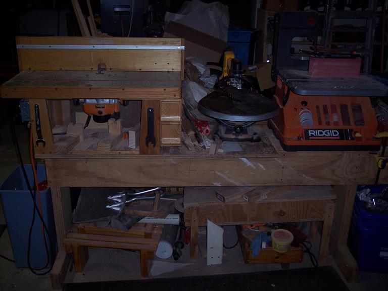 Router Table & Spindle Sander