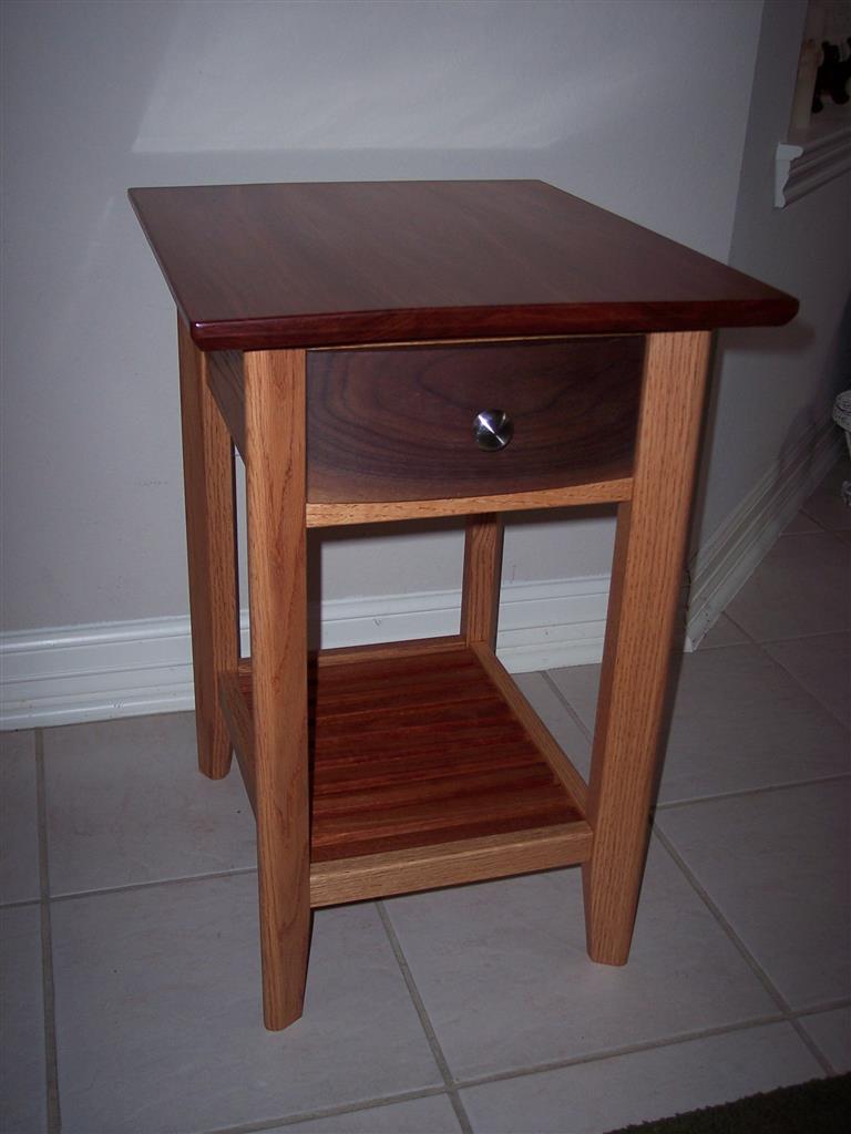 Bloodwood End Table